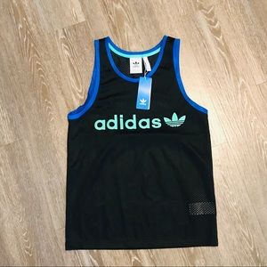 New w/tags Adidas Mesh Tank Top🟦⬛️🟦⬛️